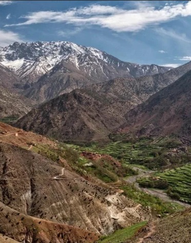Trekking dans les montagnes de l’Atlas